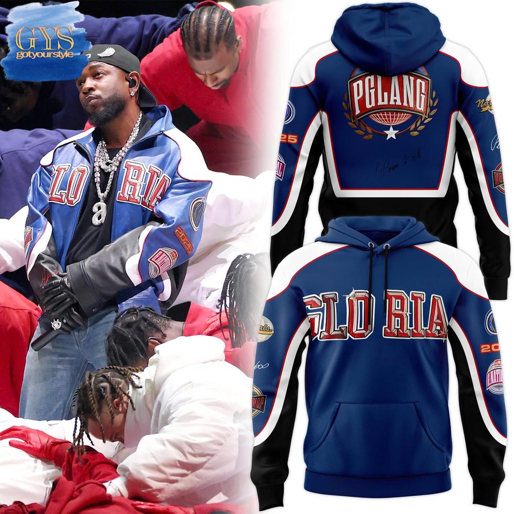 Kendrick Lamar Super Bowl LIX Limited Edition Pullover Hoodie 1