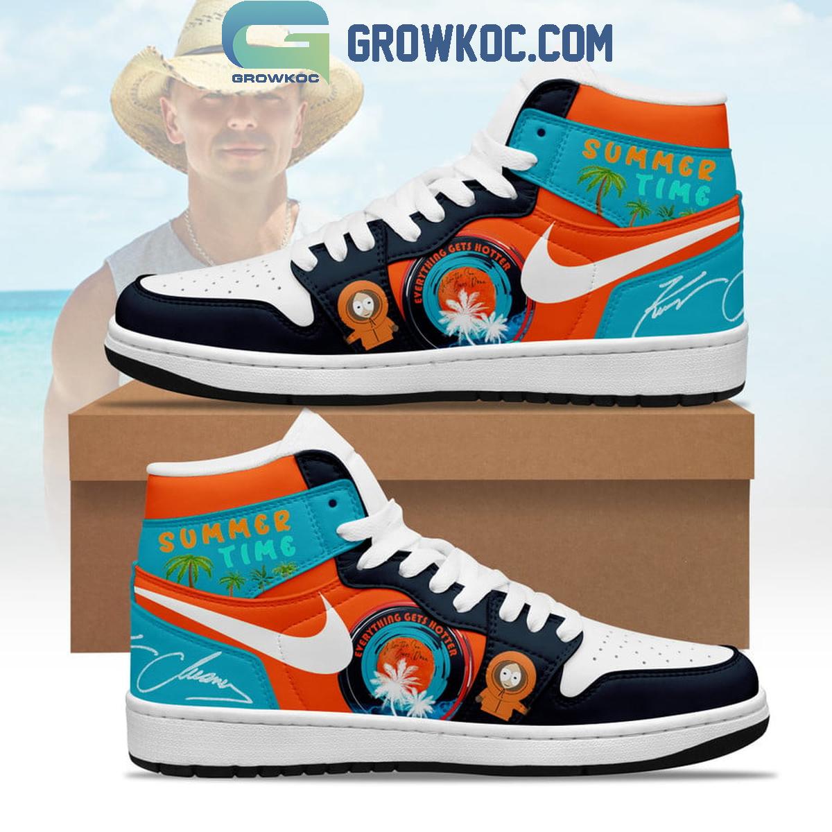 Kenny Chesney Everything Gets Hotter Summer Time Air Jordan 1 Shoes 1 9frXB