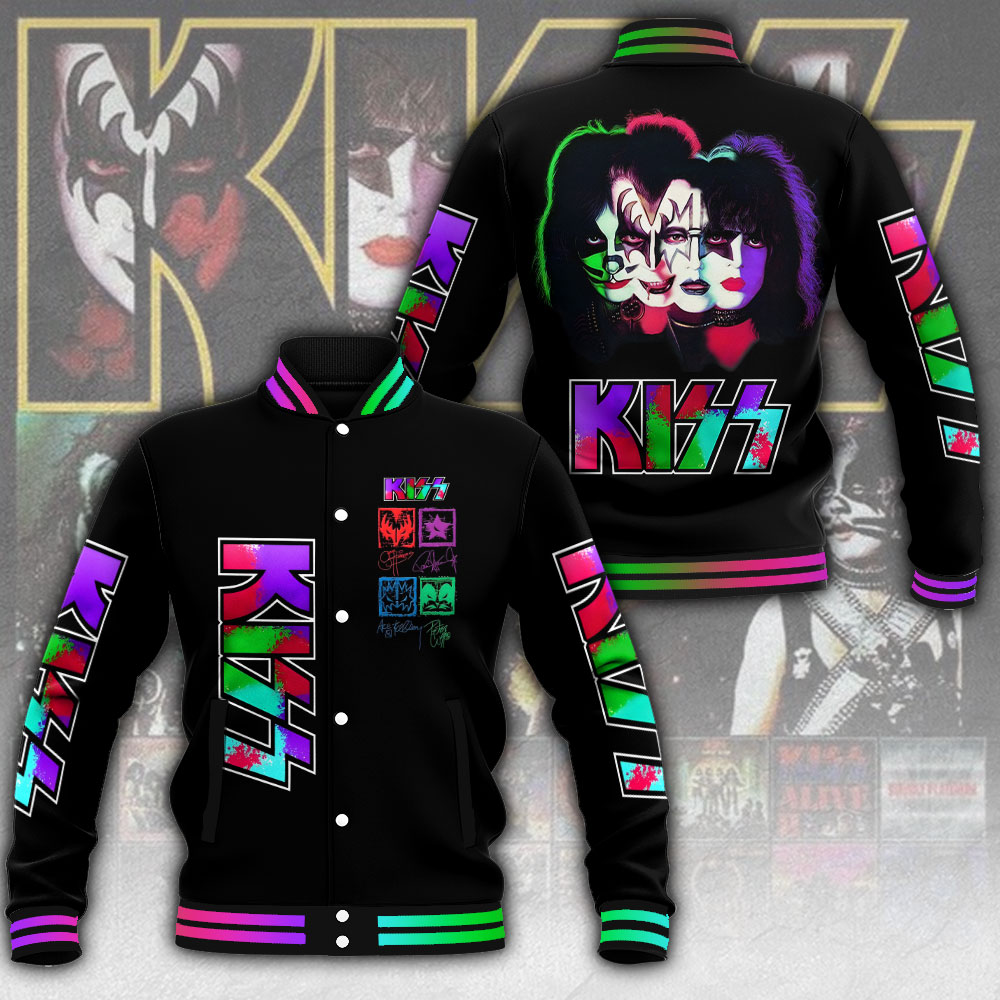 Kiss Band Varsity Jacket MAITM10368