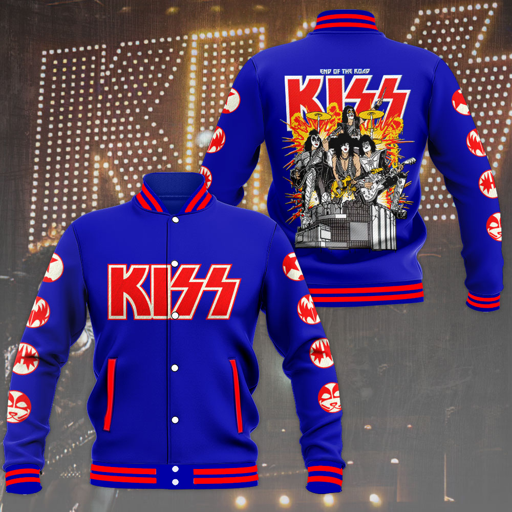 Kiss Band Varsity Jacket MAITM5144
