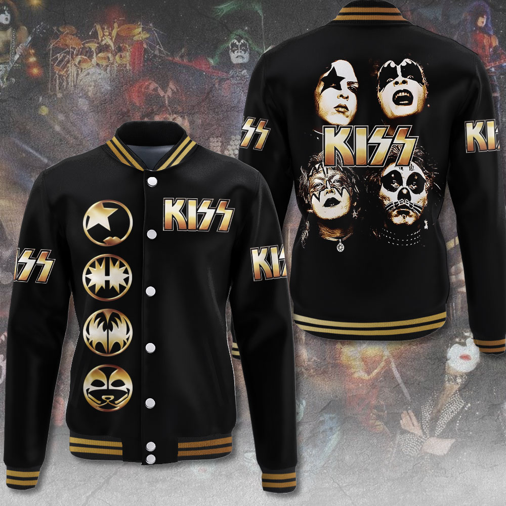 Kiss Band Varsity Jacket MAITM9134