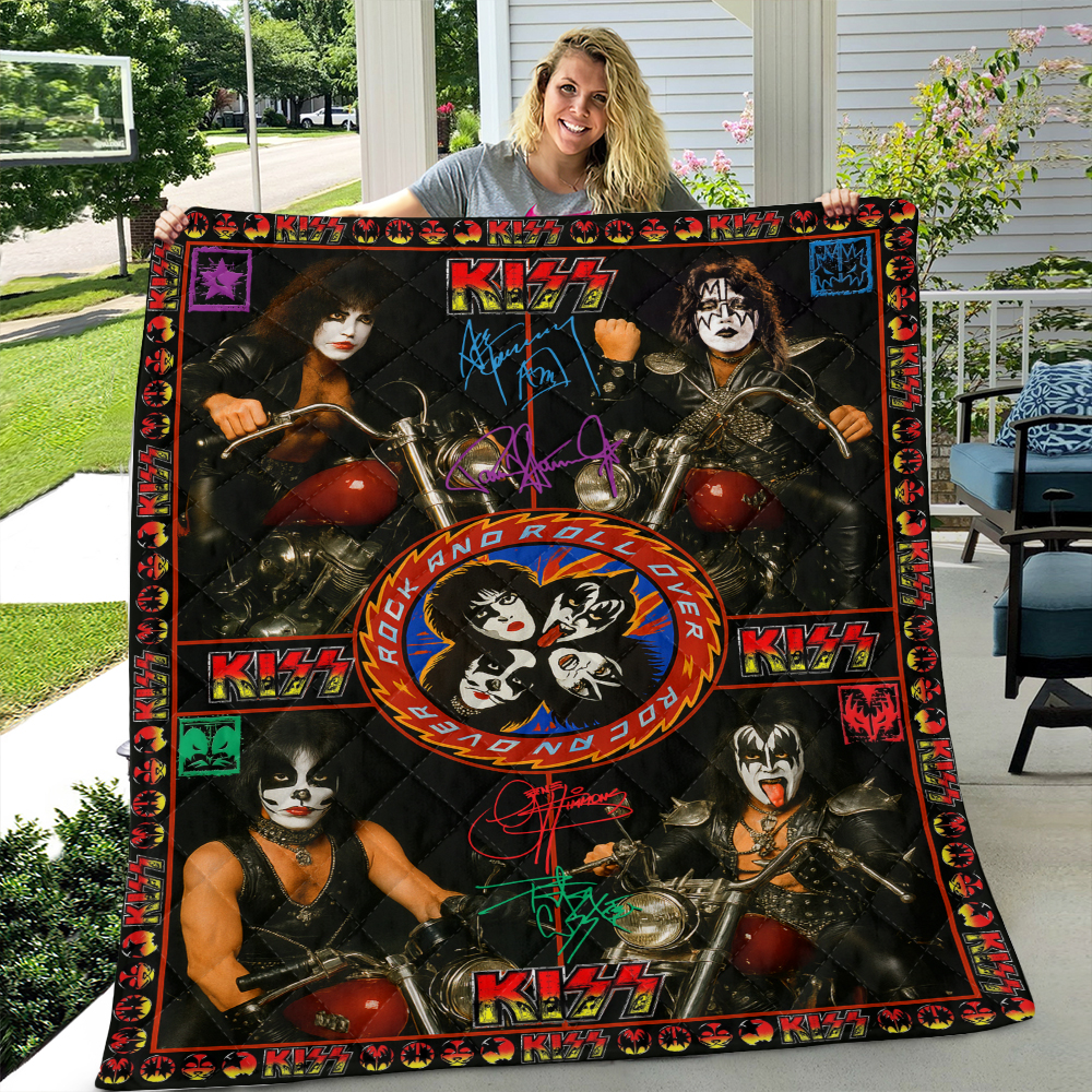 Kiss band Quilt Blanket GNENEW230