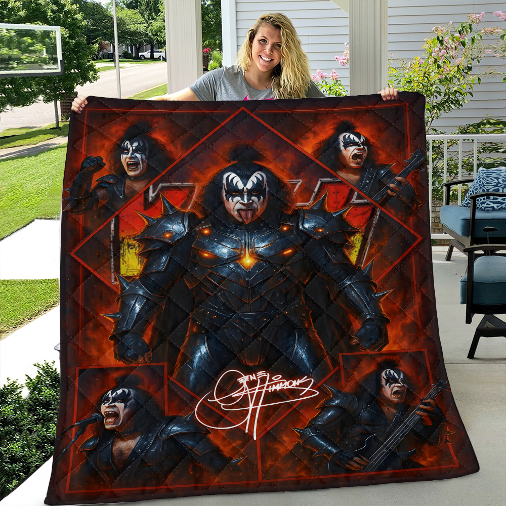 Kiss band Quilt Blanket GNENEW243
