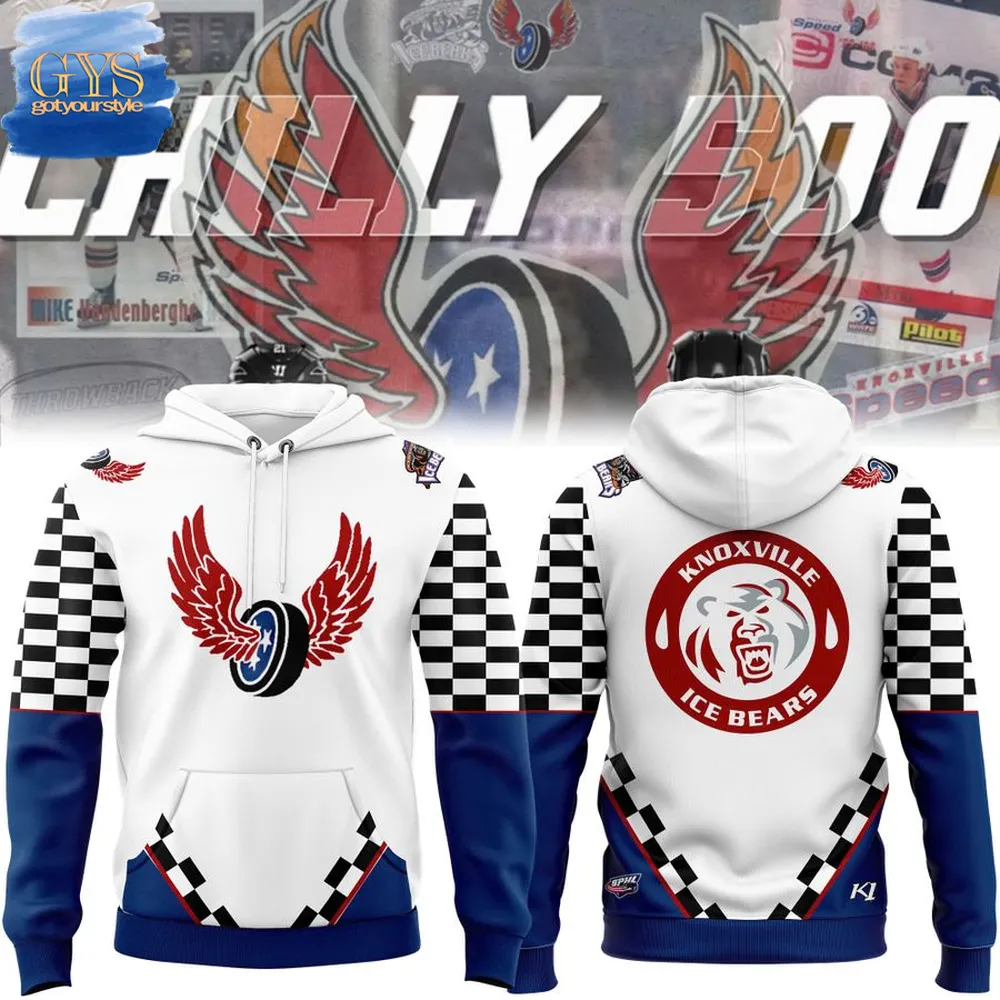 Knoxville Ice Bears Chilly 500 RC Race Limited Edition Hoodie 1