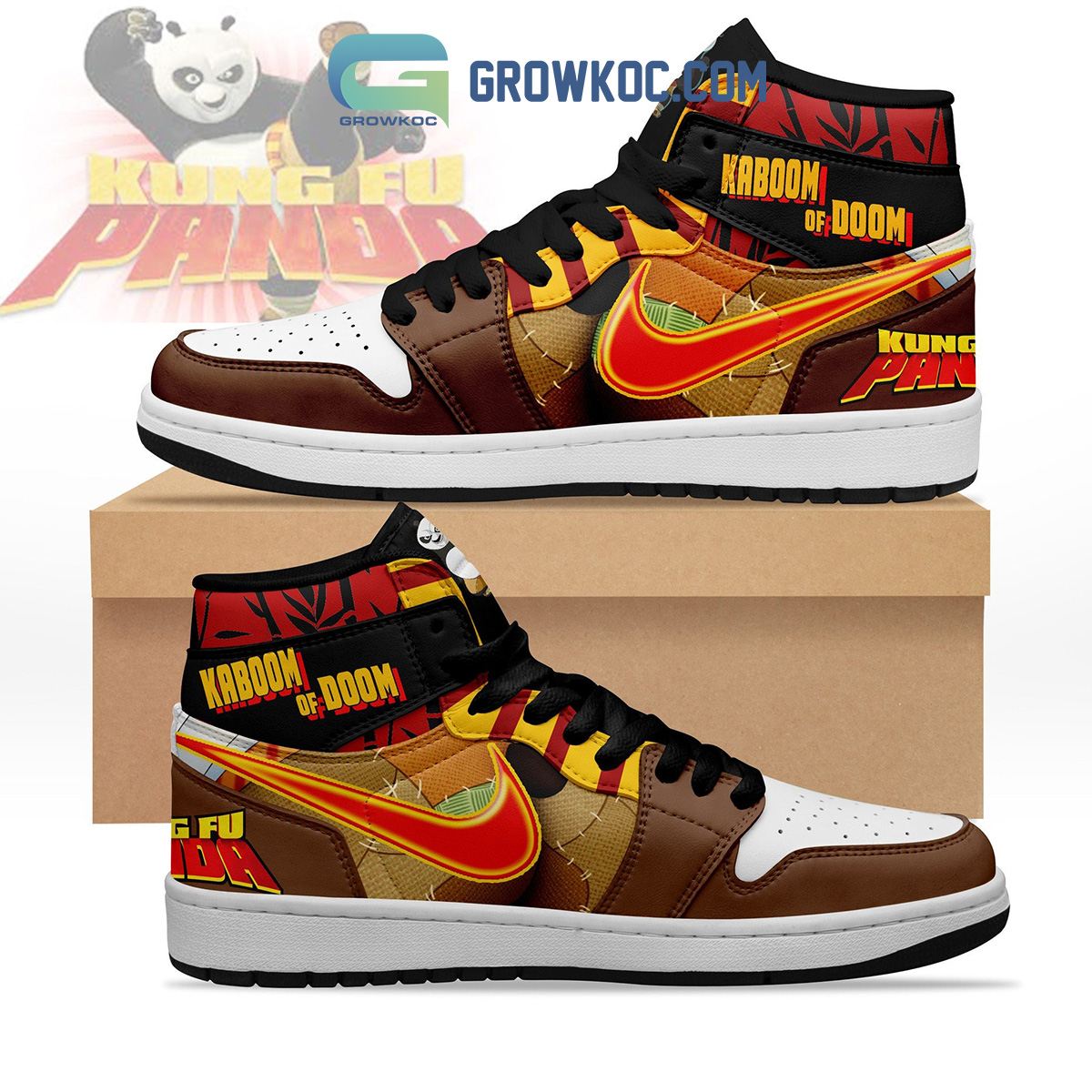 Kung Fu Panda Kaboom Of Doom Air Jordan 1 Shoes2B1 b7cBx