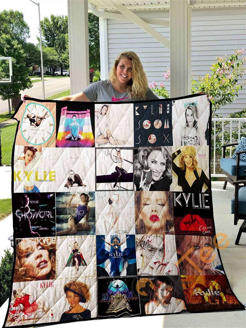 Kylie Minogue Quilt Blanket Bedding Set 0