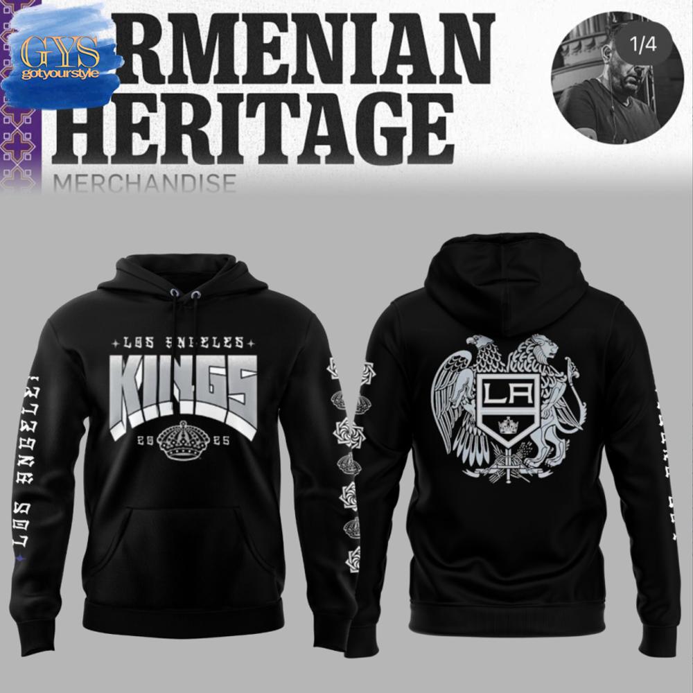 LA Kings Armenian Heritage 2025 Limited Edition Hoodie 1