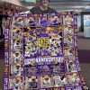 LSU Tigers 132th Anniversary 1893 2025 Celebrating Fleece Blanket Quilt 1 NIzgG