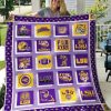 LSU Tigers Forever Quilt Blanket 0