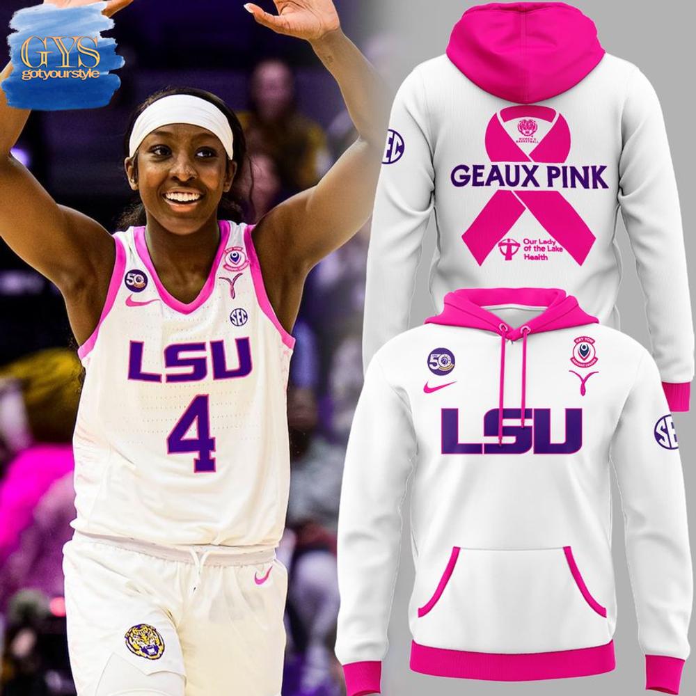 LSU Tigers Womens Basketball Play4Kay Game Hoodie 1