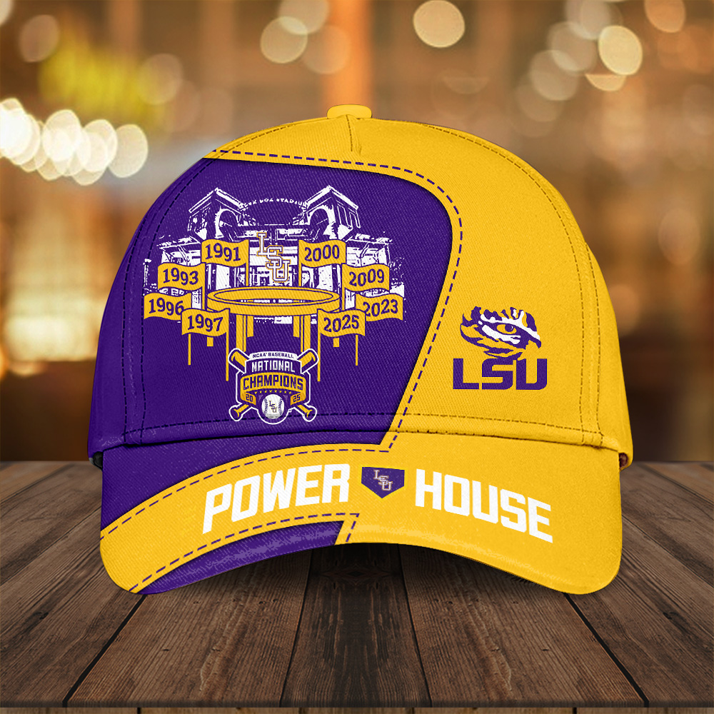 LSU Tigers Baseball Cap TANTN14069 mk1