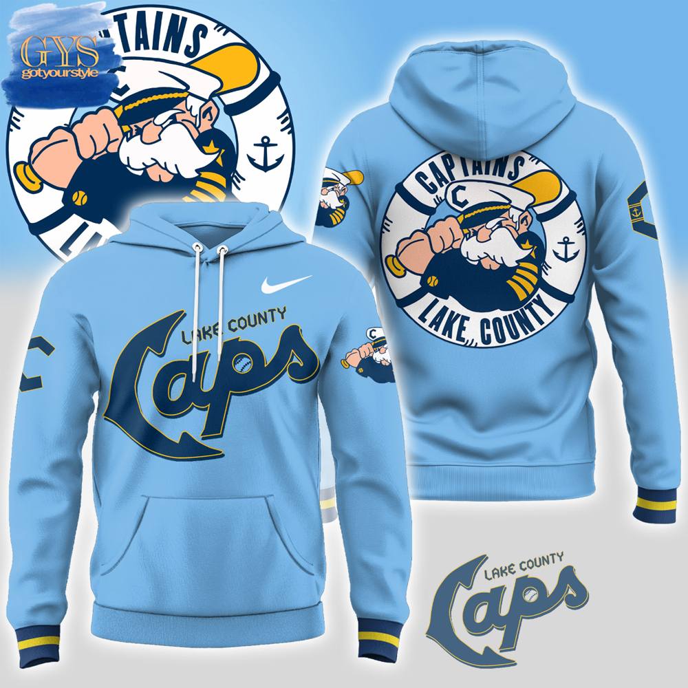 Lake County Captains Special Bold Limited Edition Hoodie 3
