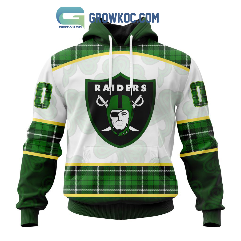 Las Vegas Raiders St. Patrick Day Personalized Hoodie Shirts2B1 diU44