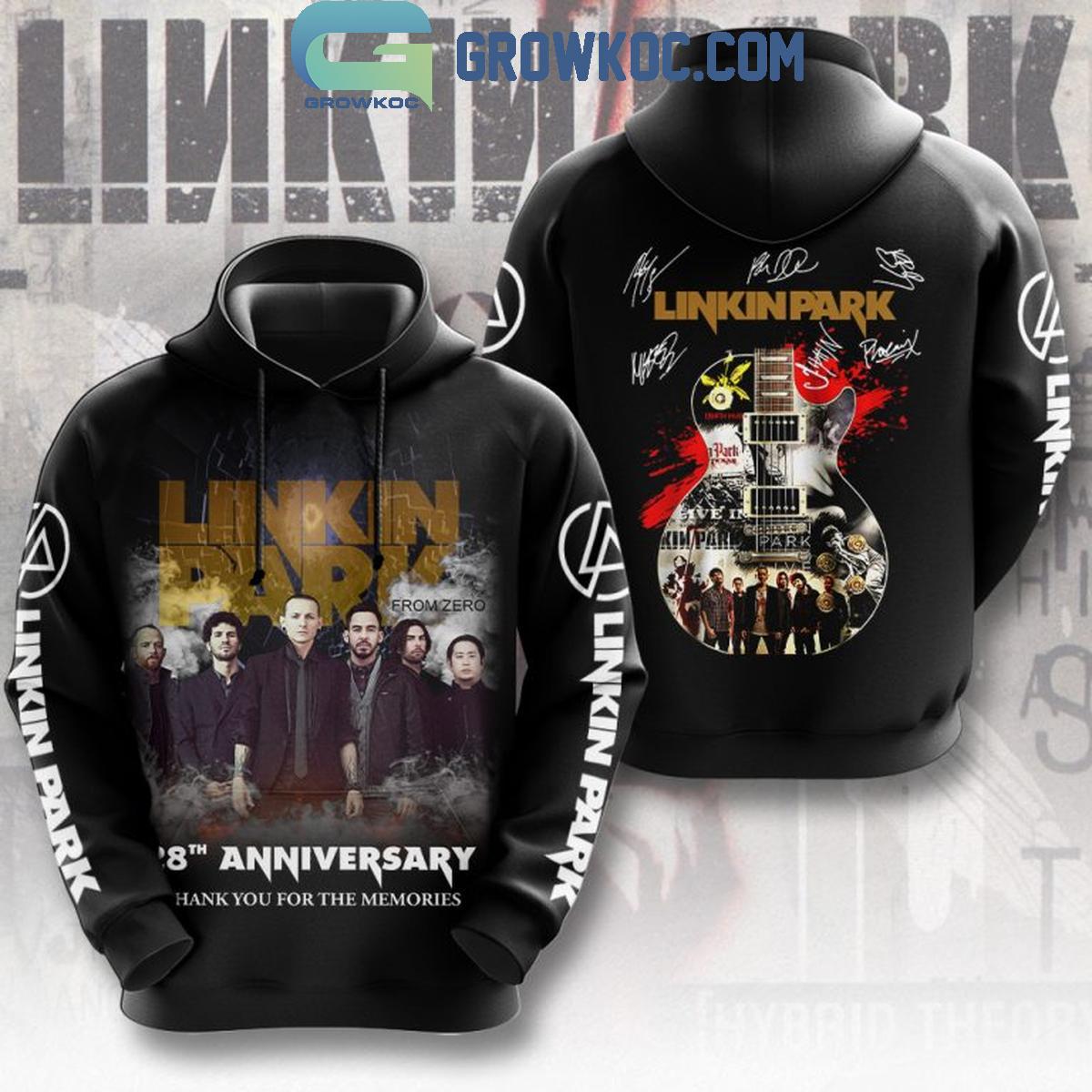 Linkin Park 28th Anniversary Forever In Our Heart 2024 Hoodie T Shirt 1 fzyia