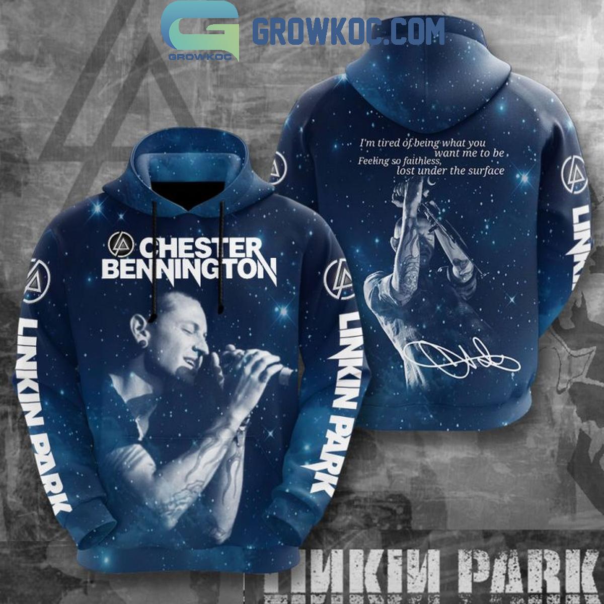 Linkin Park Chester Bennington Im Tired Of Being What You Want Hoodie T Shirt 1 RIhvr