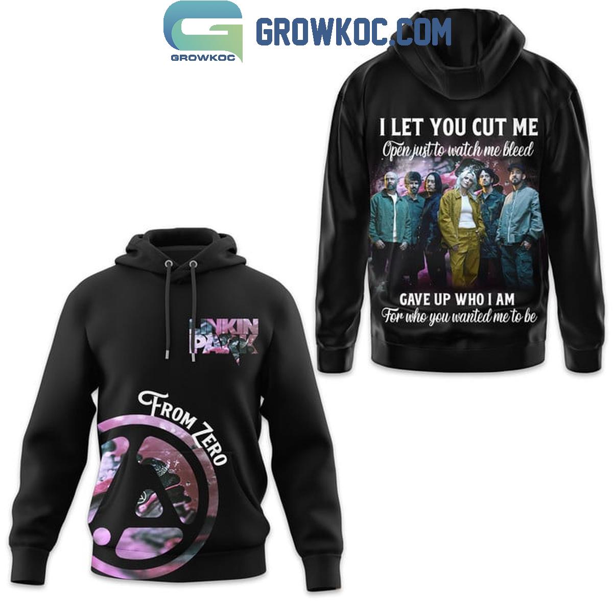Linkin Park I Let You Cut Me Open Just To Watch Me Bleed Hoodie T Shirt 1 LhyQl