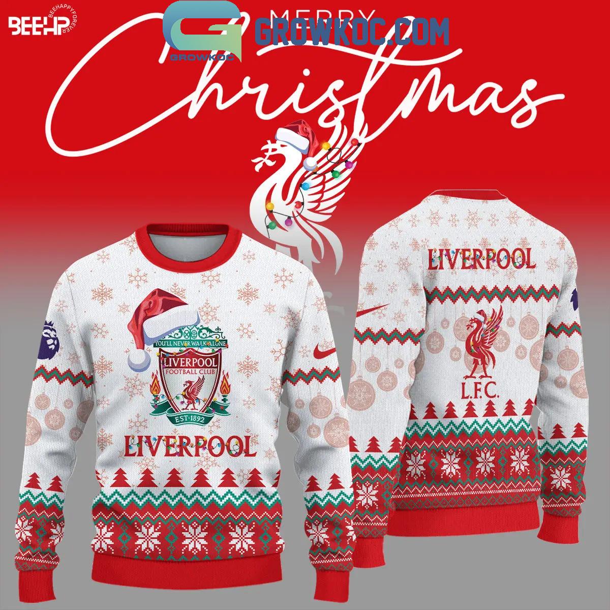 Liverpool 2024 Merry Christmas And Happy New Year 2025 Ugly Sweater 1 RomPM