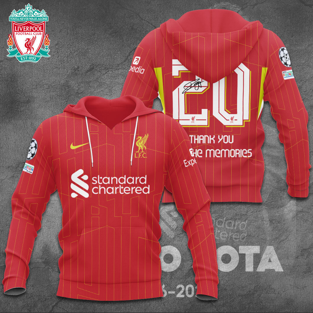 Liverpool x Diogo Jota Apparel TANTN14164 hoodie