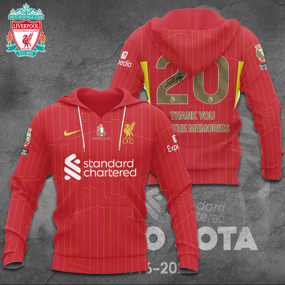 Liverpool x Diogo Jota Apparel TANTN14165 hoodie