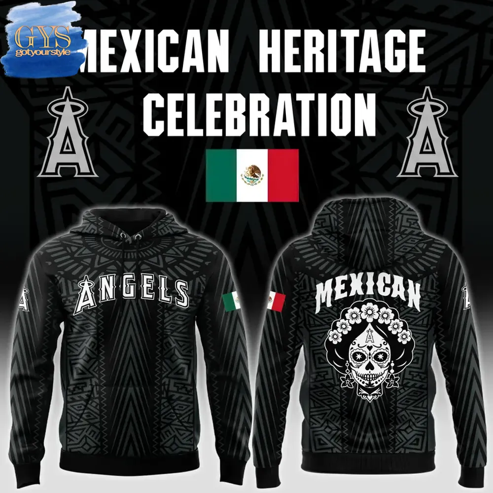 Los Angeles Angels Mexican Heritage Limited Edition Hoodie 1
