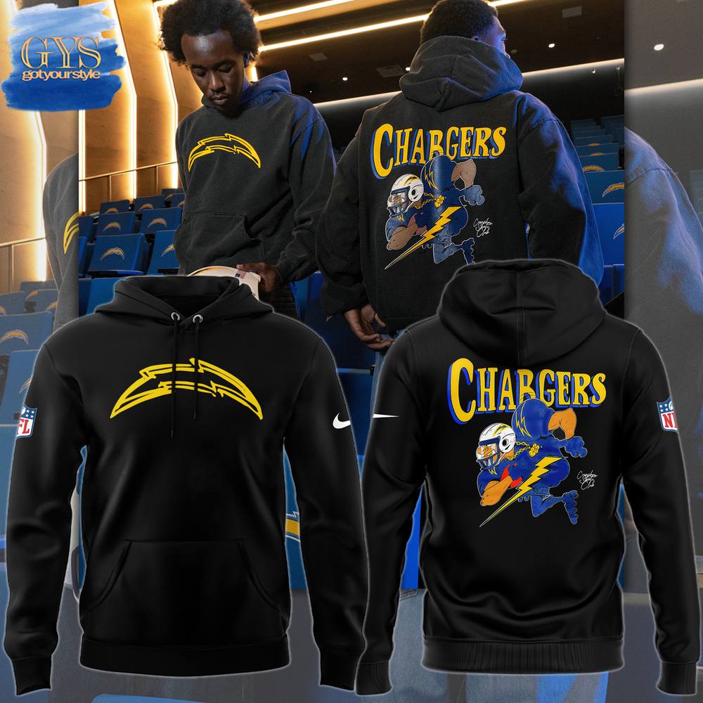 Los Angeles Chargers x Crenshaw Skate Club Limited Edition Hoodie 1
