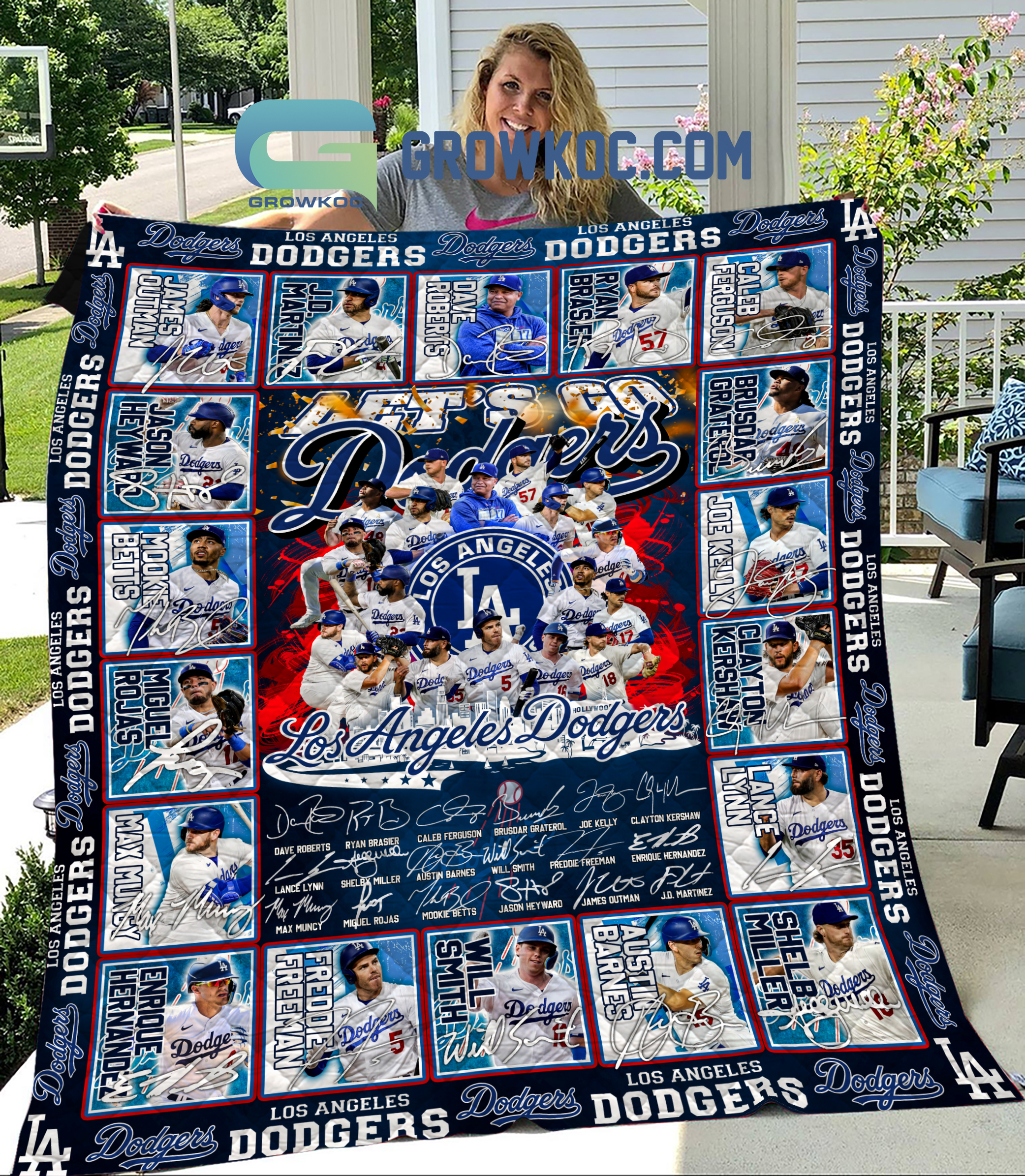 Los Angeles Dodgers Lets Go Dodgers Fleece Blanket Quilt2B1 6pB4M Los Angeles Dodgers Lets Go Dodgers Fleece Blanket Quilt2B1 6pB4M