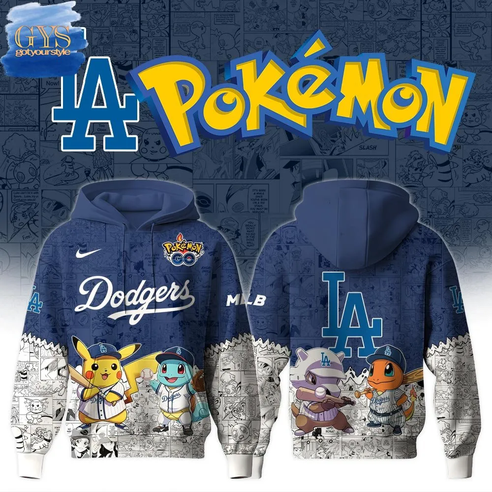 Los Angeles Dodgers x Pokemon GO Special Edition Hoodie 1