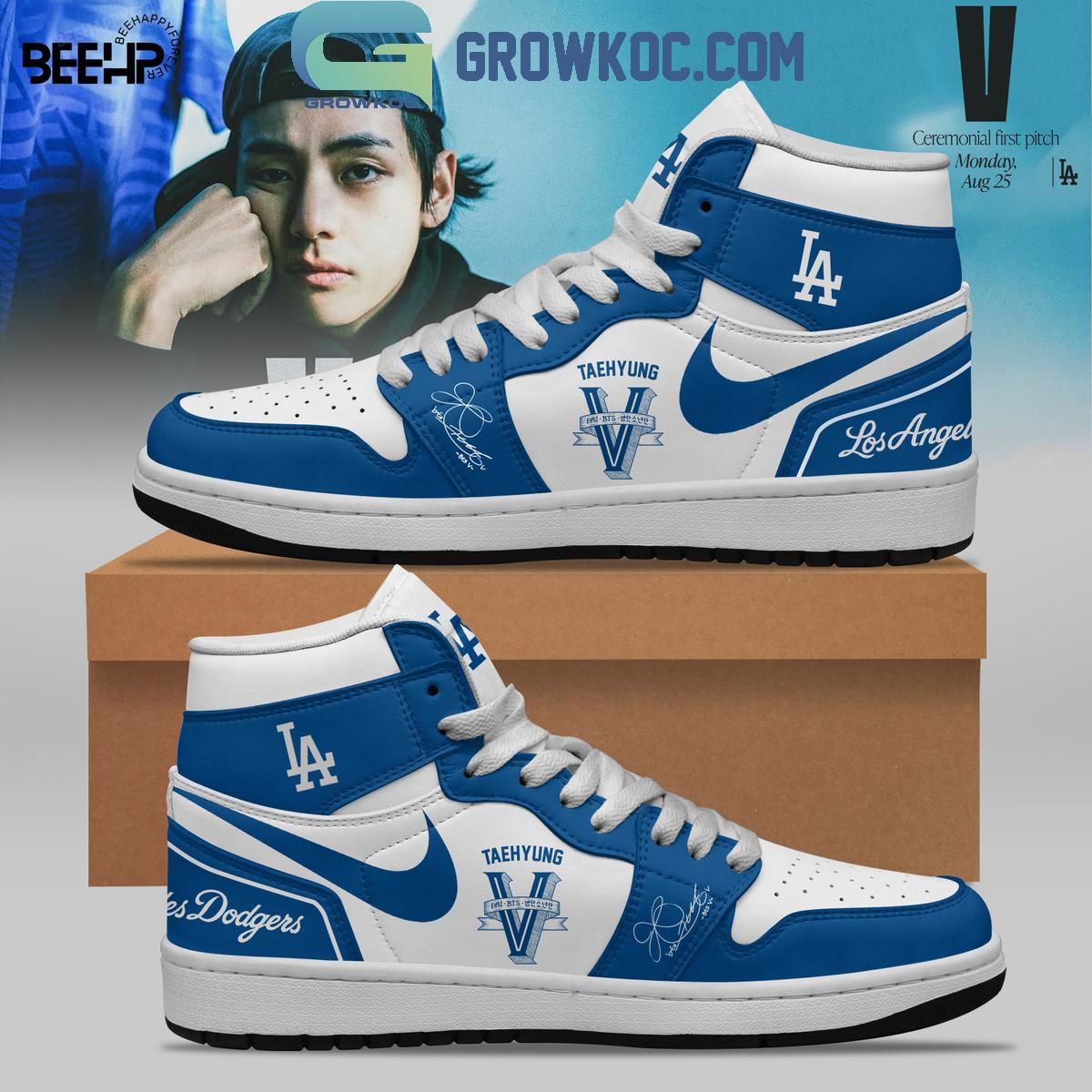 Los Angeles Dodgers x V BTS Air Jordan 1 Shoes 1 V3SRK