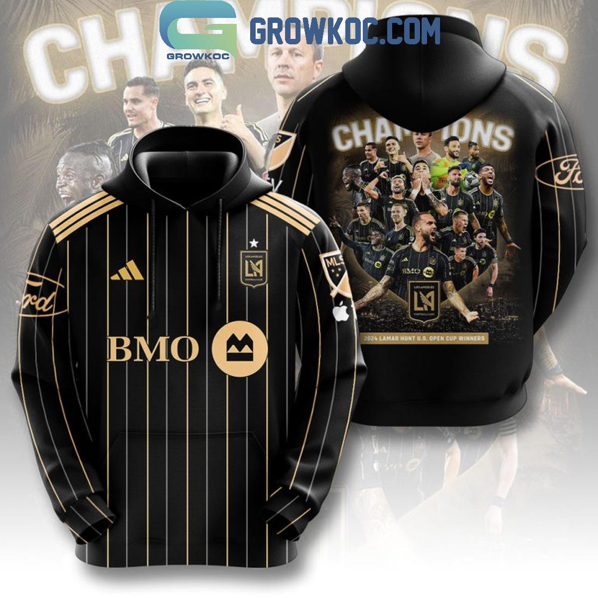 Los Angeles FC 2024 Champion Cup MLS Hoodie T Shirt 1 UIYa5