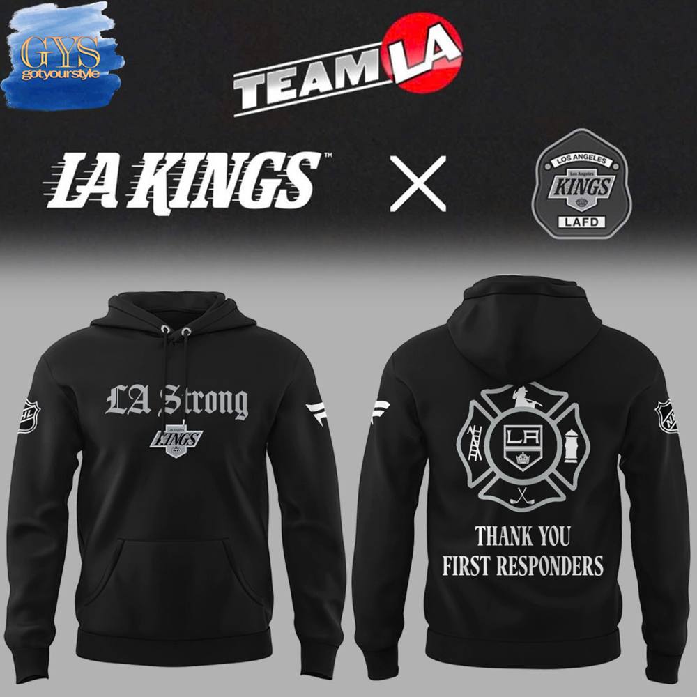 Los Angeles Kings LADF Limited Edition Hoodie 1