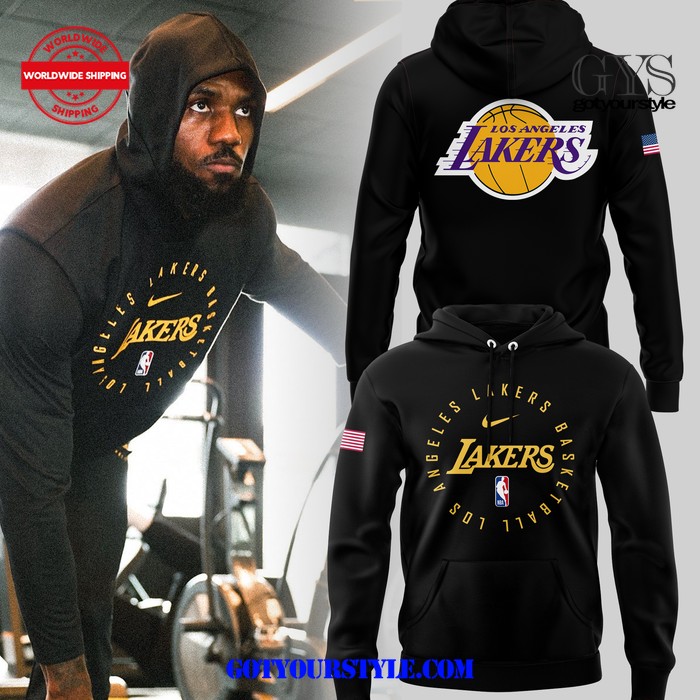 Los Angeles Lakers LeBron James 2024 Limited Hoodie 1