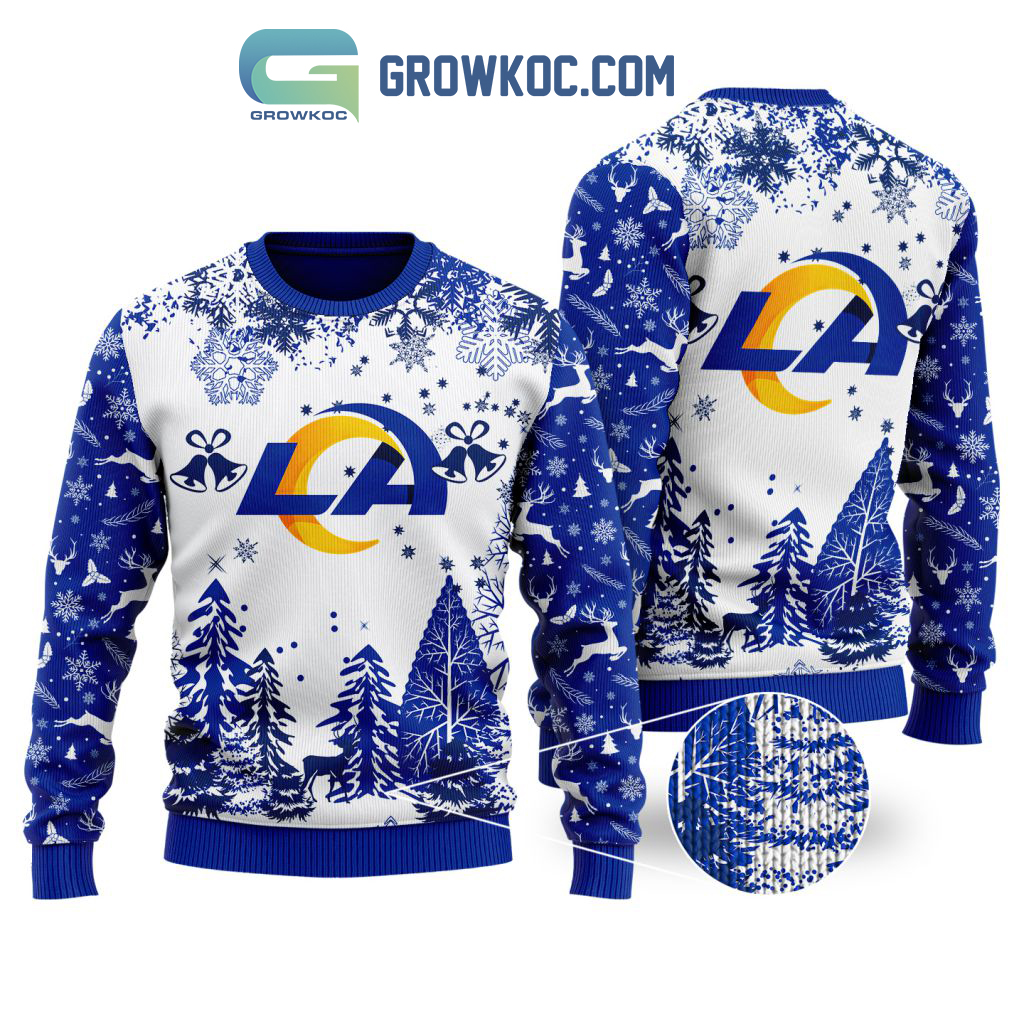 Los Angeles Rams Special Christmas Ugly Sweater Design Holiday Edition2B1 R3pus