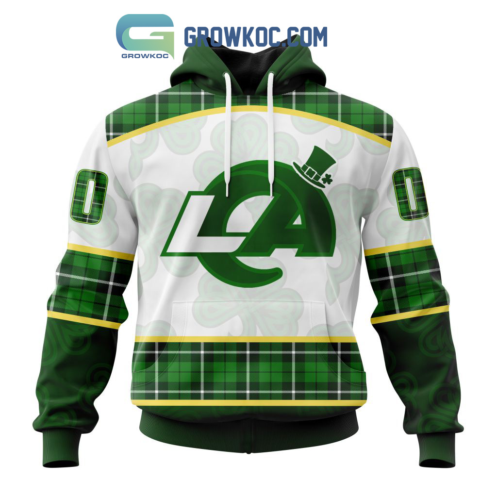 Los Angeles Rams St. Patrick Day Personalized Hoodie Shirts2B1 47TqF
