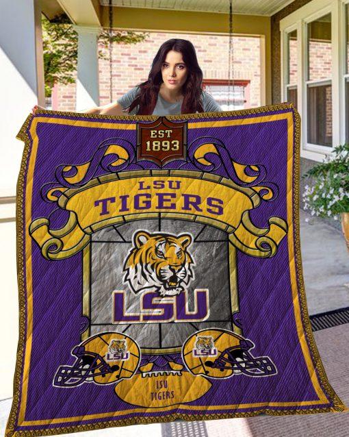 Lsu Tigers Quilsu Tigers Blanket for Home Decor 0