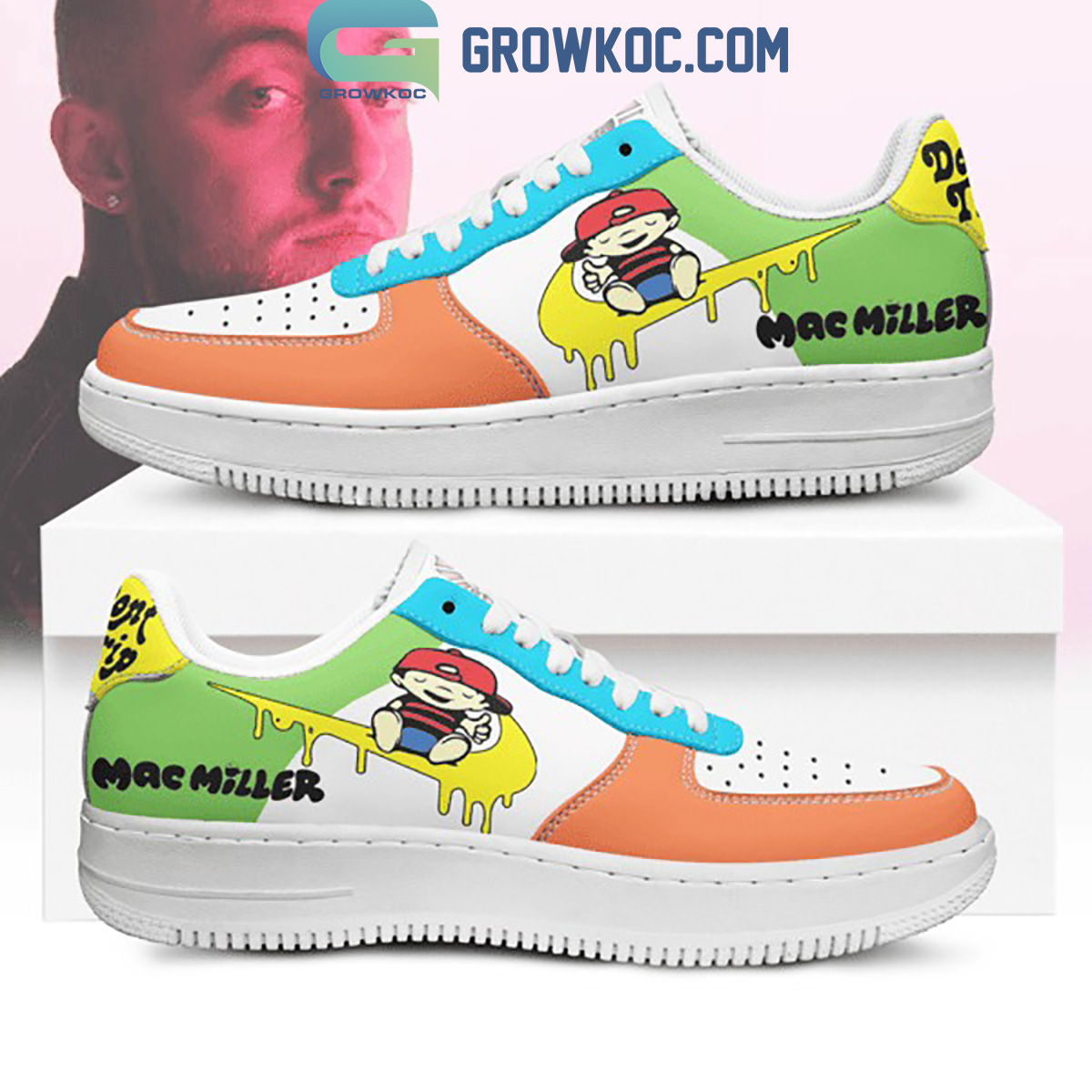 Mac Miller My Favorite Part Fan Air Force 1 Shoes2B1 16dyD