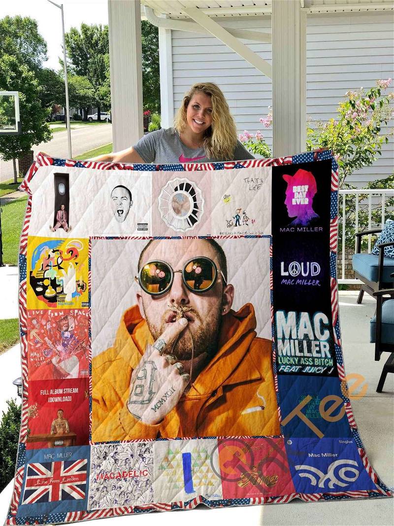 Mac Miller Quilt Blanket Bedding Set 0