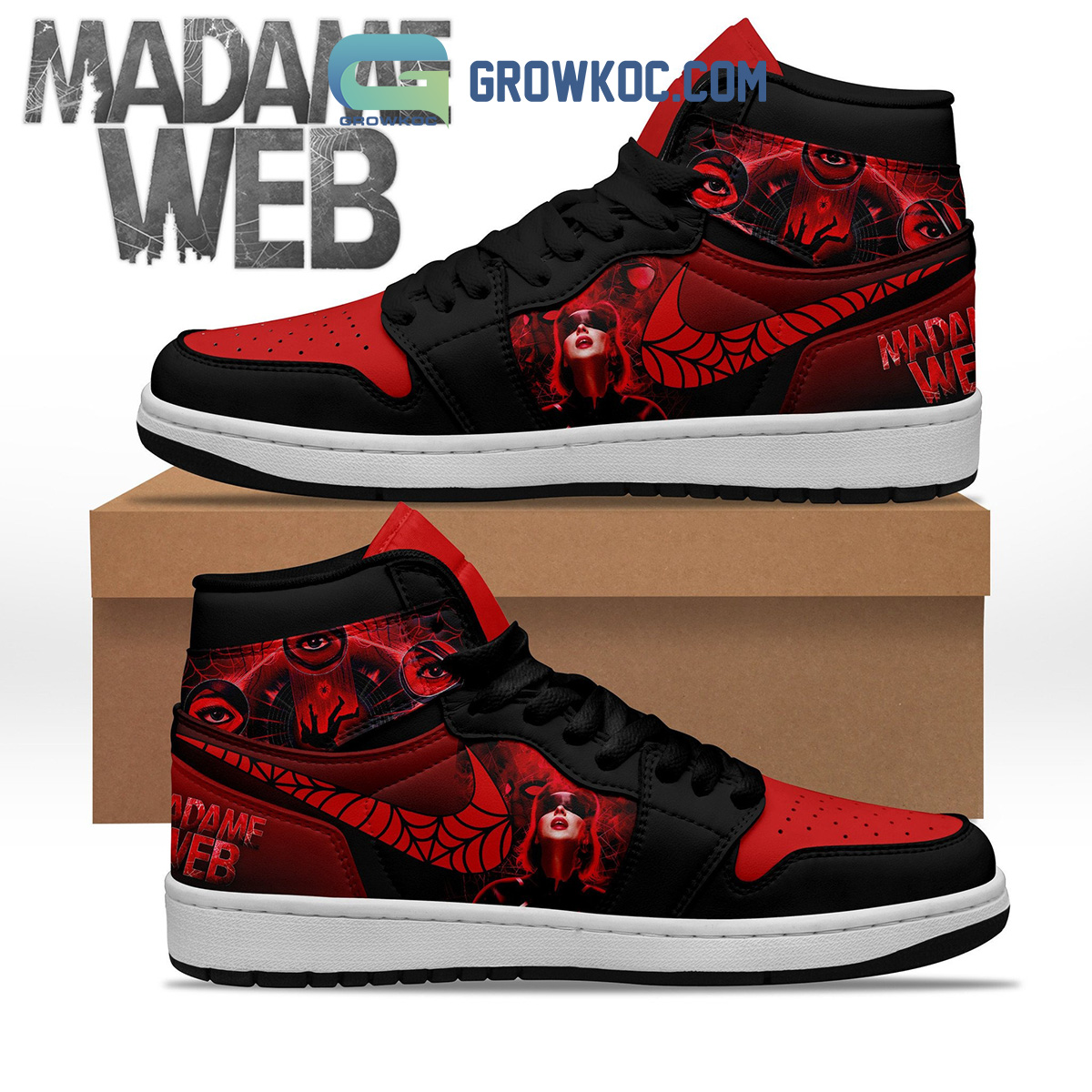 Madame Web Marvel Fan Air Jordan 1 Shoes2B1 1LdsW