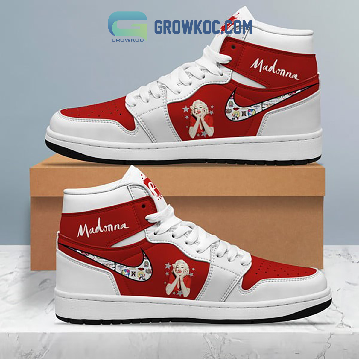 Madonna Team Love Air Jordan 1 Shoe2B1 DI3jD