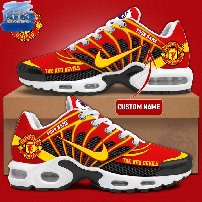 Manchester United The Red Devils Limited Edition Air Max Plus Shoes 1