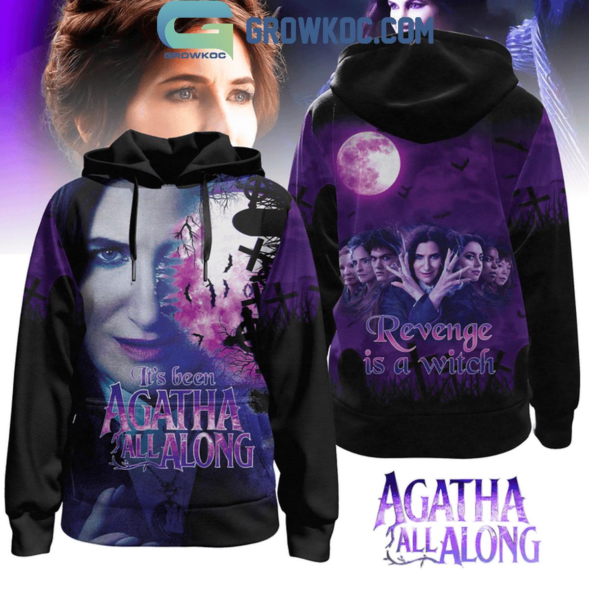 Marvel Agatha All Along Revenge Is A Witch Hoodie T Shirt 1 Rzb1H