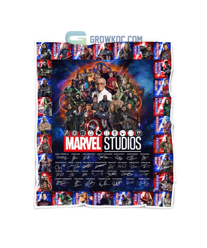 Marvel Studios Super Hero MCU Fleece Blanket Quilt