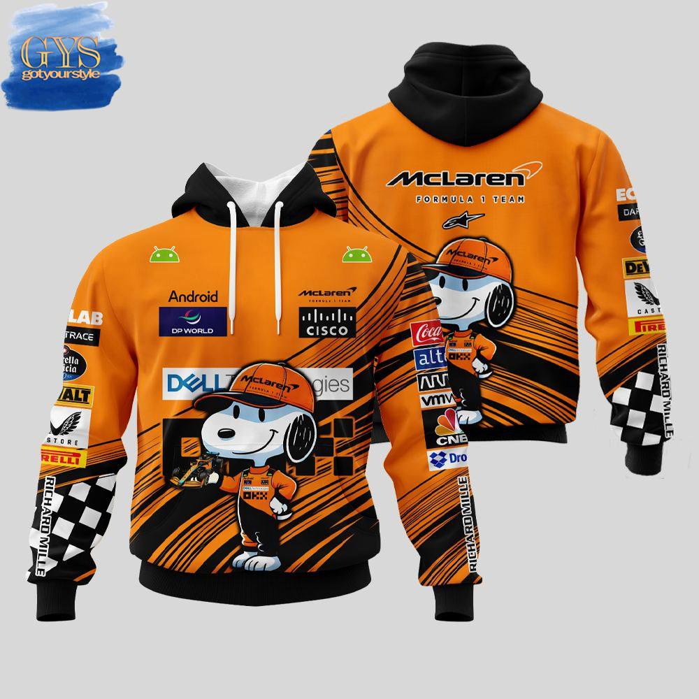 McLaren F1 Snoopy Limited Edition Hoodie 1