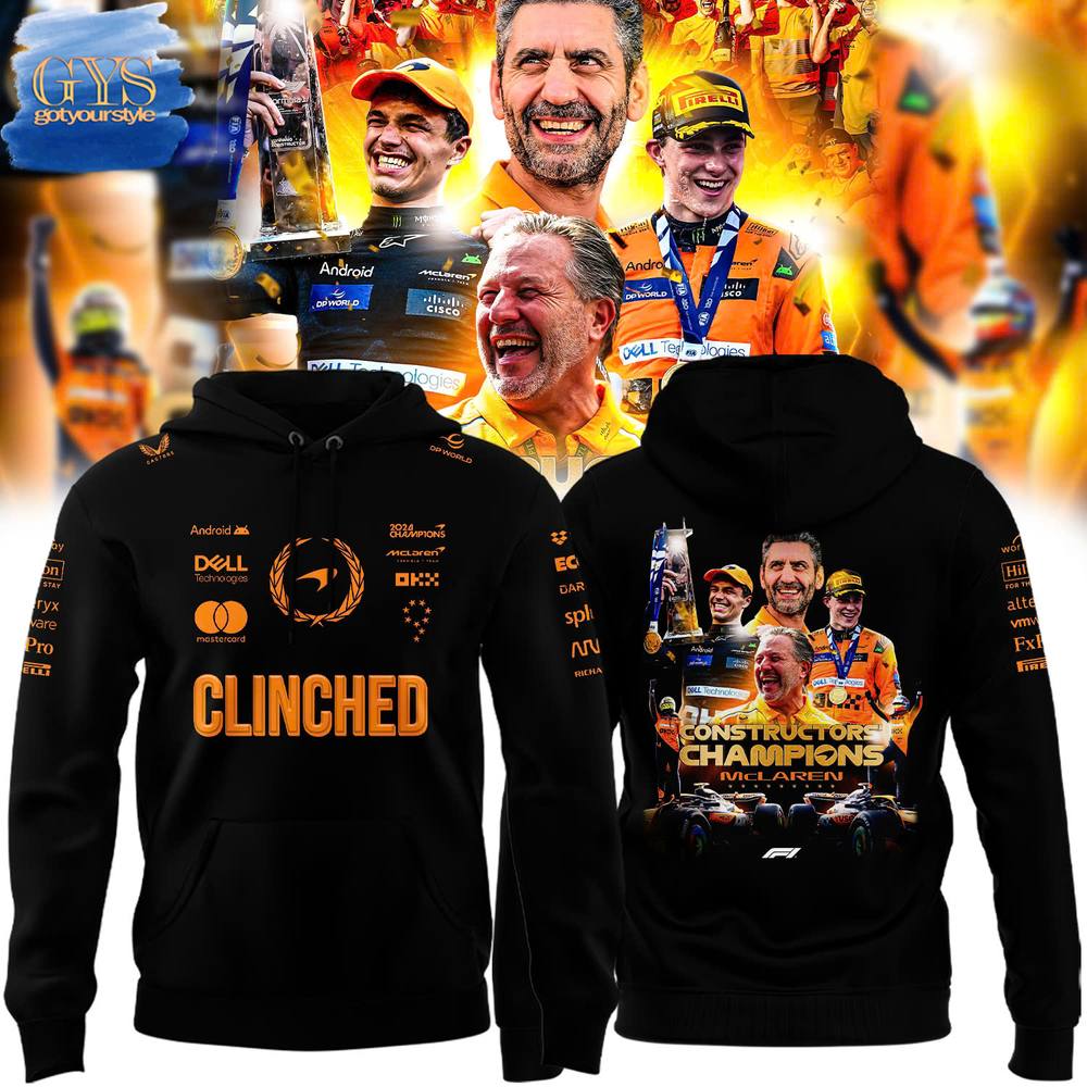 Mclaren Constructors Championship 2024 Limited Edition Hoodie 1