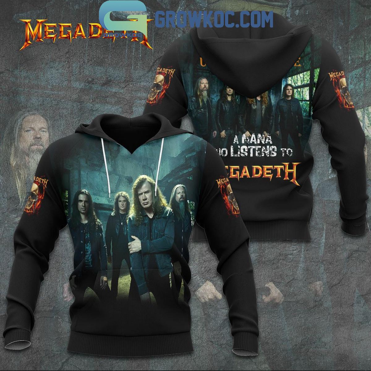 Megadeth Never Underestimate A Nana Listens To Megadeth 2024 Hoodie T Shirt 1 76ulM
