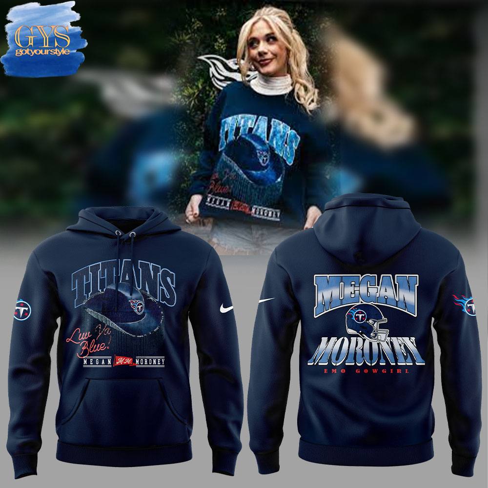 Megan Moroney x Tennessee Titans Luv Ya Blue Hoodie 1