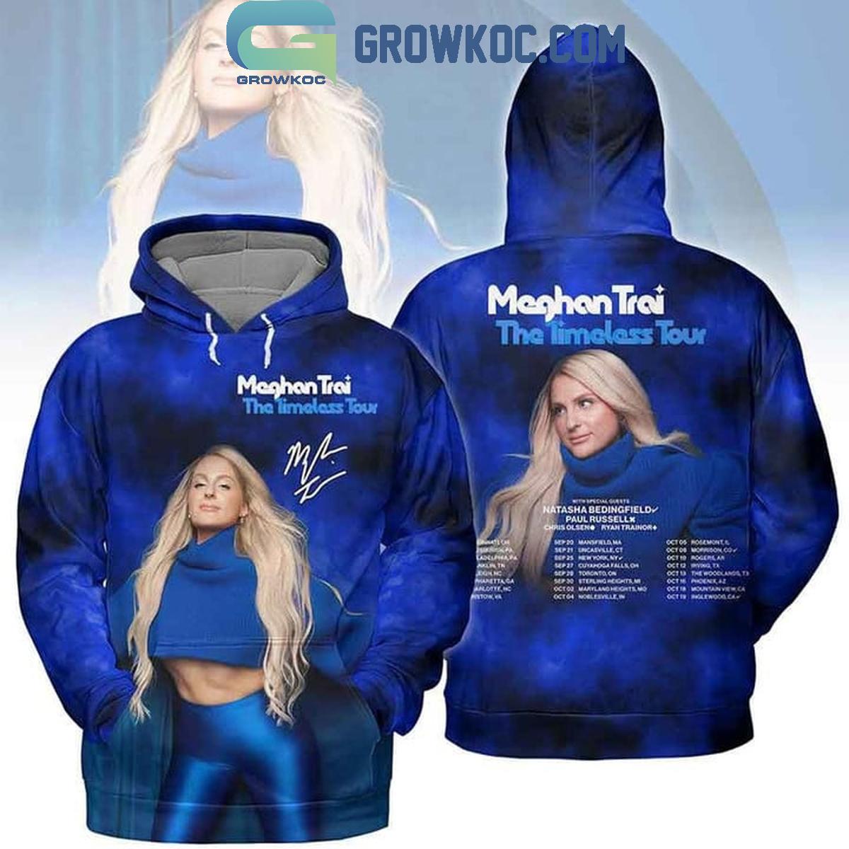 Meghan Trainor 2024 The Timeless Tour Schedule Hoodie T Shirt 1 RazeH