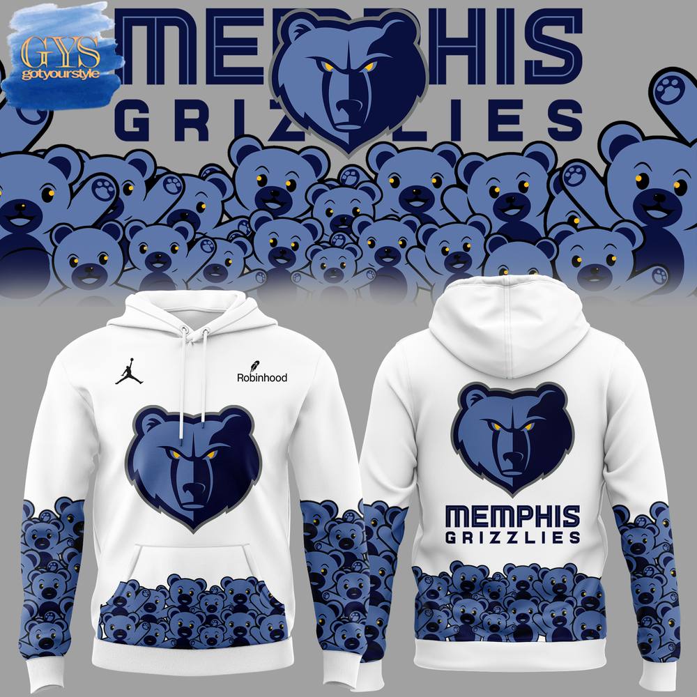 Memphis Grizzlies Teddy Special New Edition Hoodie 1