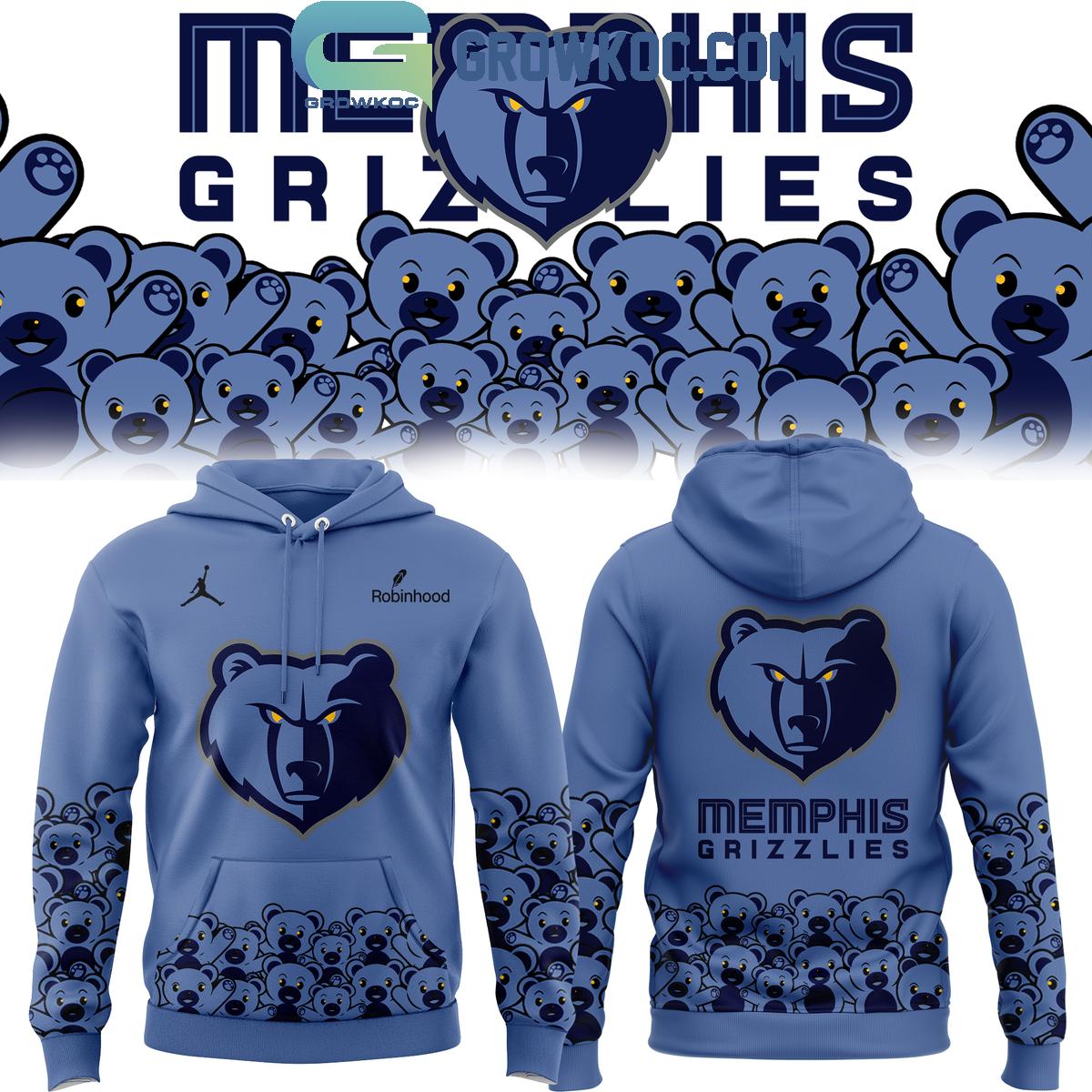 Memphis Grizzlies Teddy Toss Tradition Basketball Hoodie T Shirt 1 vLAXv