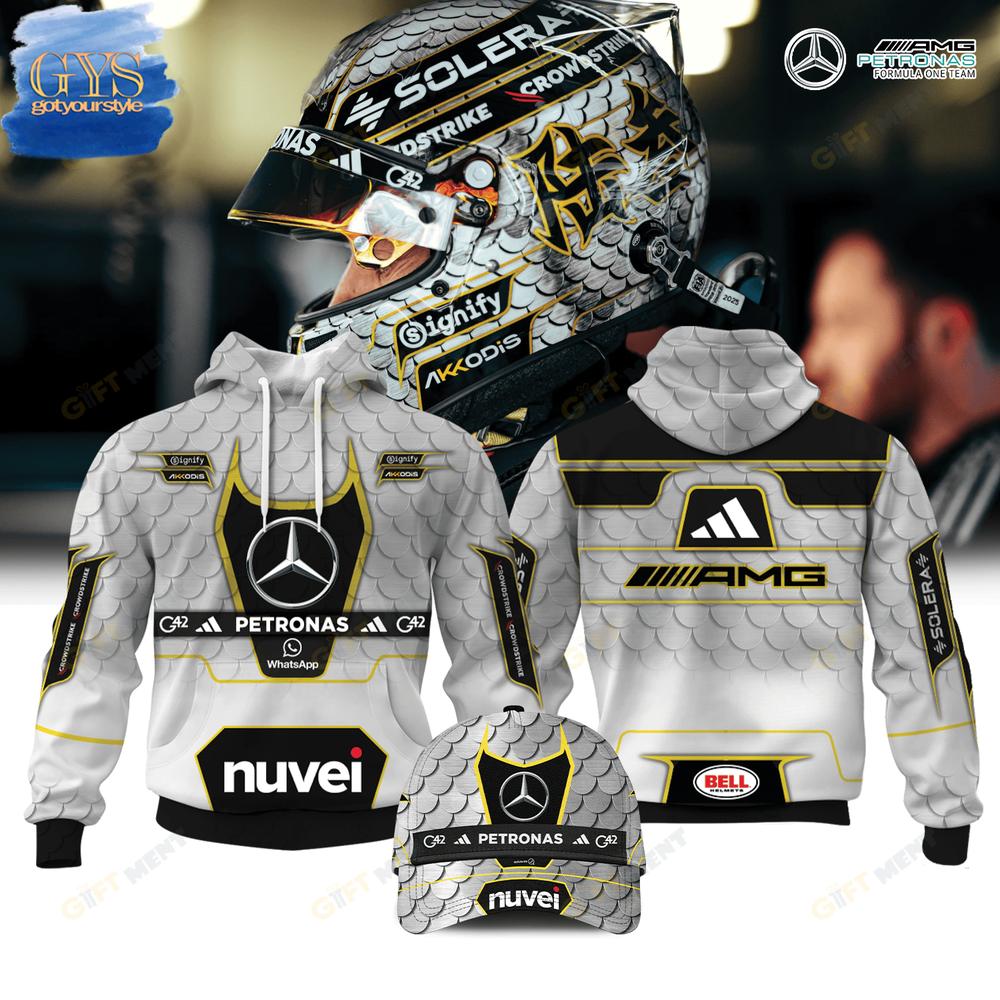 Mercedes AMG PETRONAS F1 Team George Russell Hoodie 1