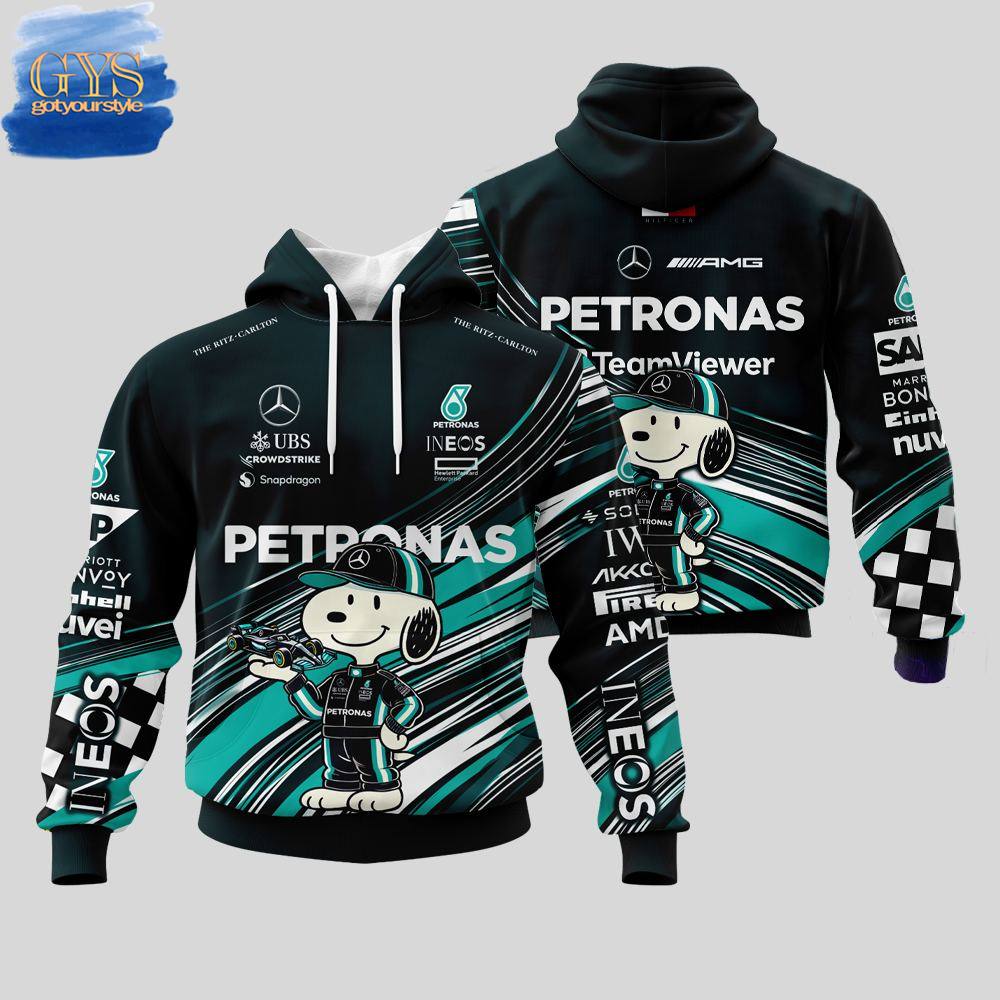 Mercedes AMG Petronas Snoopy Limited Edition Hoodie 1